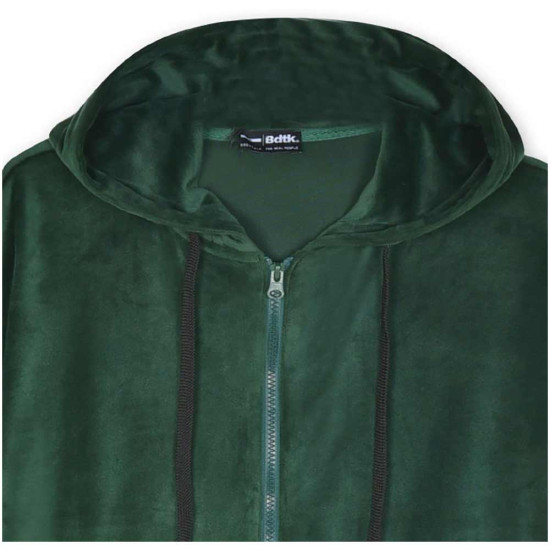 Bodytalk Γυναικεία ζακέτα Velour Full-Zip Hoodie Bodytalk Γυναικεία ζακέτα Velour Full-Zip Hoodie